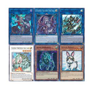 Yugioh Alien 2023 Deck Cosmic Fortress Gol'Gar Reptilianne Echidna - NM